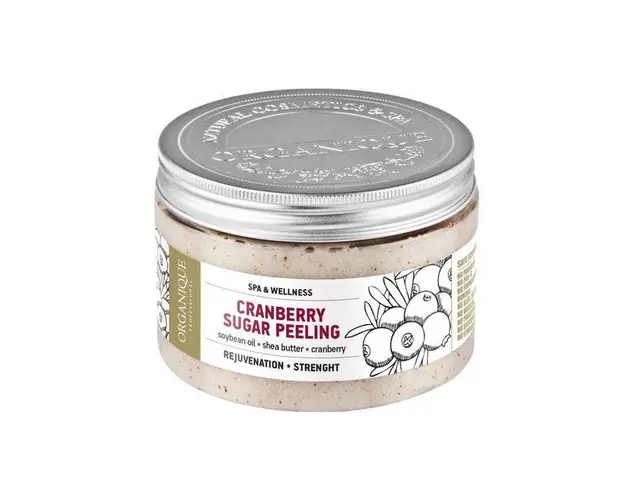 Exfoliant corporal cu merisoare, Organique, 450 ml