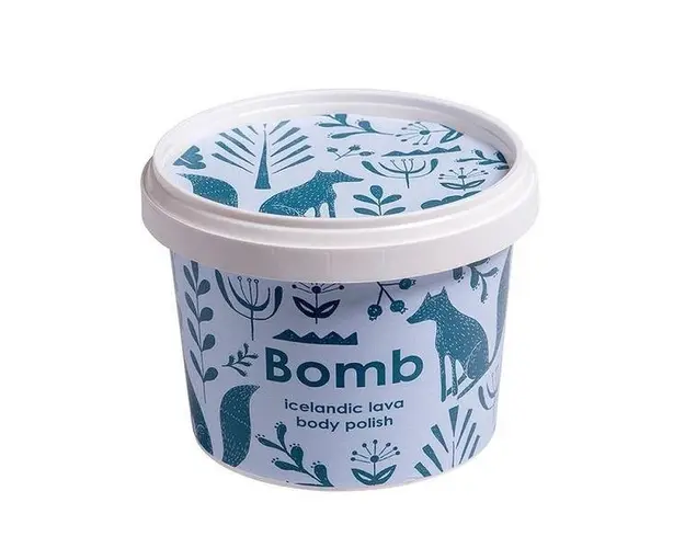 Exfoliant de corp Icelandic Lava, Bomb Cosmetics, 365 ml