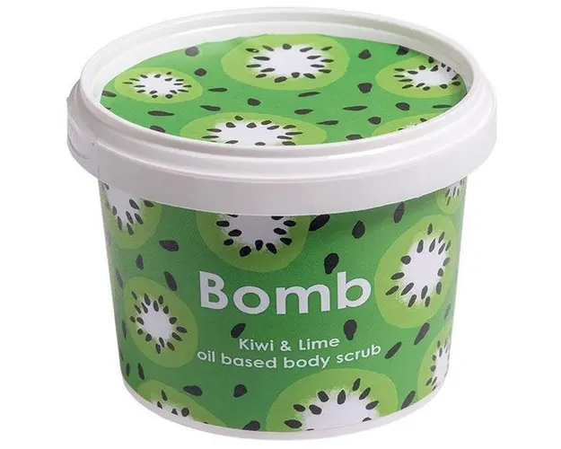 Exfoliant de corp Kiwi &amp; Lime, Bomb Cosmetics, 365 ml