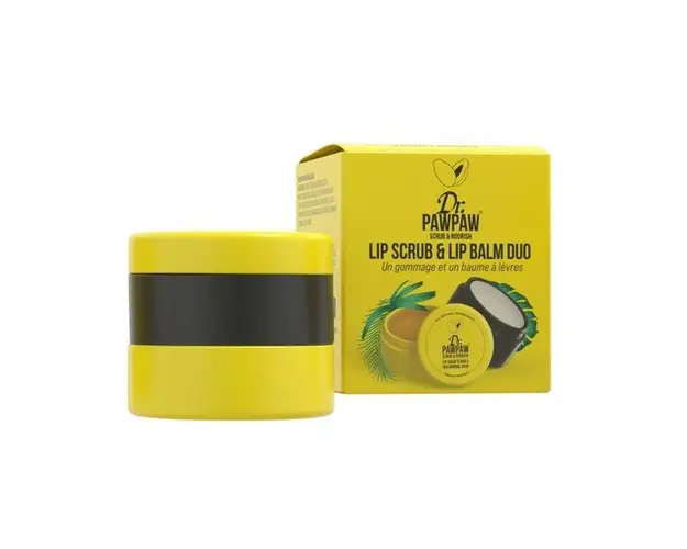 Exfoliant si Balsam pentru Buze - Dr PawPaw, 16 ml