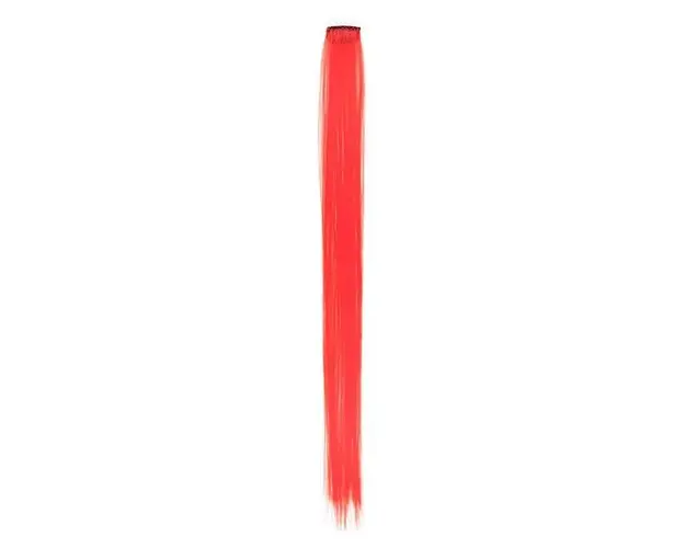 Extensie de Par cu Clips Lucy Style 2000, culoare Rosu, 50 x 4 cm