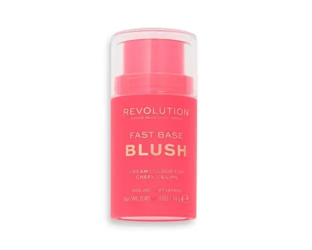 Fard Cremos pentru Obraz - Makeup Revolution Fast Base Blush Stick, nuanta Bloom, 14 g