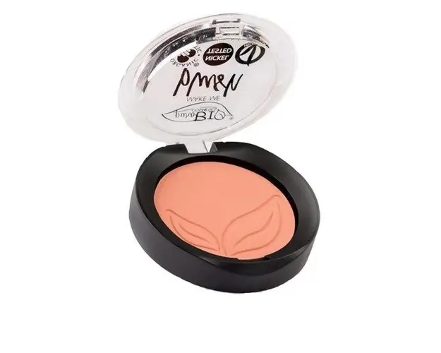 Fard de Obraz Bio Pink Coral 02 PuroBio Cosmetics, 3.5g