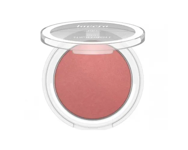 Fard de Obraz Bio Velvet Blush Powder Lavera, nuanta Pink Orchid 02, 5 g