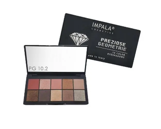 Fard de Pleoape 10 Culori Impala, 10 g