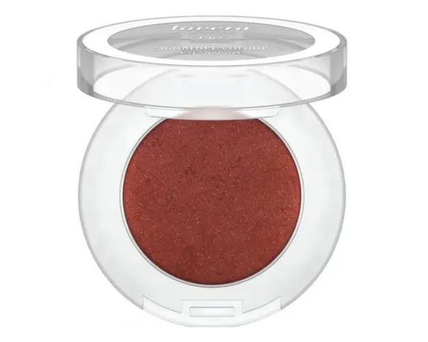 Fard de Pleoape Bio - Lavera Signature Colour Eyeshadow, nuanta Red Ochre, 2 g