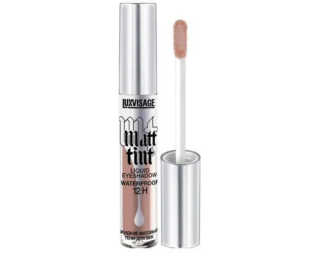 Fard lichid - tint mat 12H waterproof - 107 Rosé Beige Luxvisage, 3g