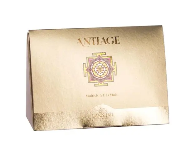Fiole cu Multivitamine - Lakshmi Antiage Multivit A E B Vials, 25+, 15 x 0,8 ml