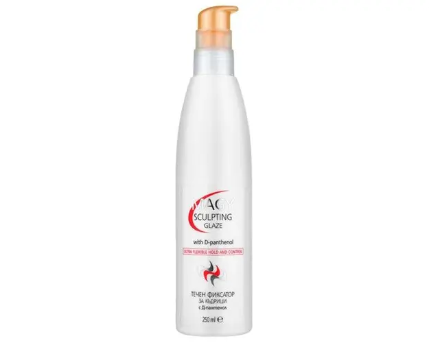 Fixator cu Putere Mare - Magy Sculpting Glaze with D-panthenol Ultra Flexible Hold and Control, SuperFinish, 250 ml