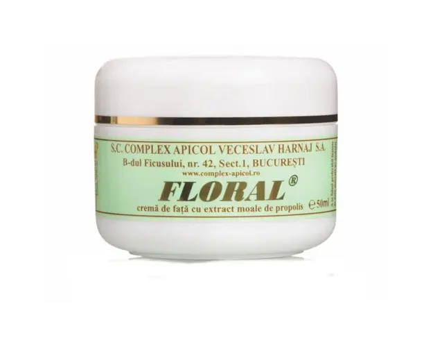 Floral Crema de Fata cu Propolis Complex Apicol Veceslav Harnaj, 50ml