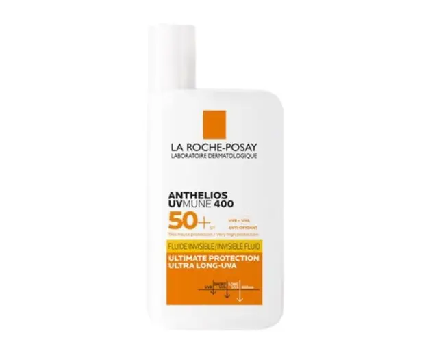 Fluid cu protectie solara SPF 50+ pentru fata Anthelios UVmune 400, La Roche-Posay, 50 ml 