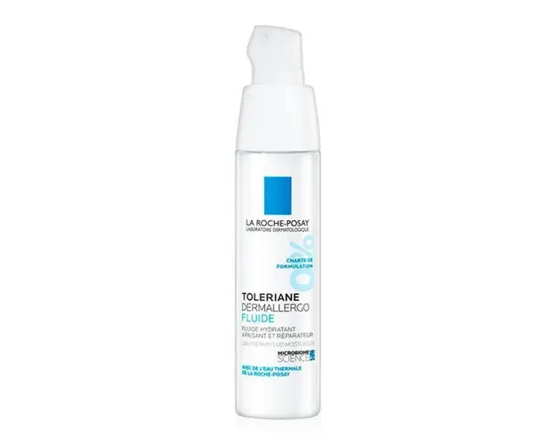 Fluid hidratant, calmant si reparator pentru ten alergic sau reactiv Toleriane Dermallergo, La Roche-Posay, 40 ml
