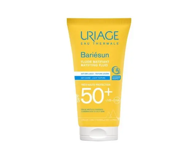 Fluid hidratant cu SPF 50+ Bariesun Mat, Uriage, 50 ml