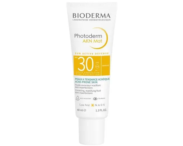Fluid matifiant si corector Akn Mat SPF30 Photoderm, Bioderma, 40 ml