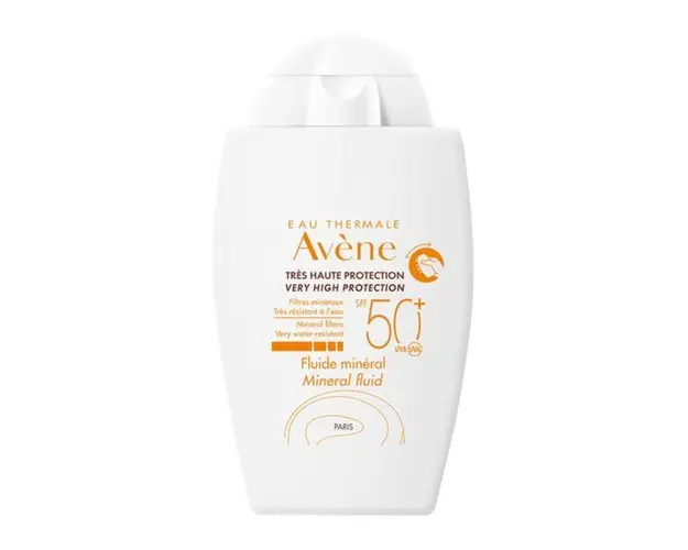Fluid mineral pentru protectie solara SPF 50+, Avene, 40 ml