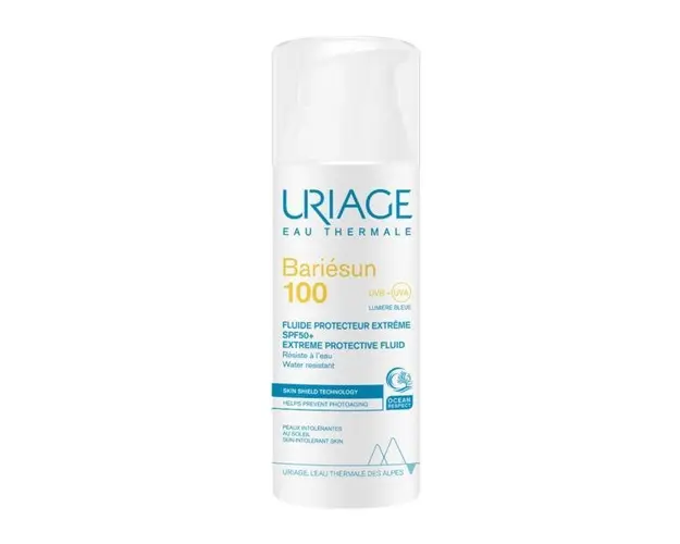 Fluid protectie extrema Bariesun 100 SPF 50+, Uriage, 50 ml