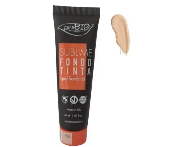 Fond de Ten Bio Sublime 03 PuroBio Cosmetics, 30ml