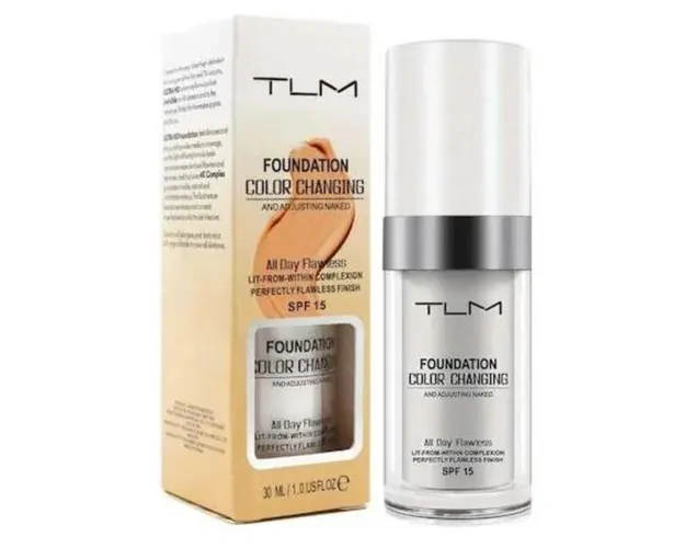 Fond de ten, cu adaptare in functie de ten, Tlm Color Changing, 30 ml