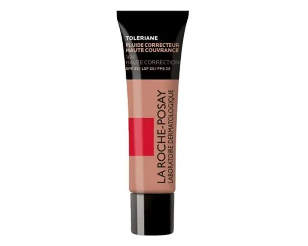Fond de ten fluid corector cu SPF 25 pentru piele sensibila Toleriane, Nuanta 11, La Roche-Posay, 30 ml
