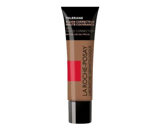 Fond de ten fluid corector cu Spf 25 pentru piele sensibila Toleriane, Nuanta 16, La Roche-Posay, 30 ml