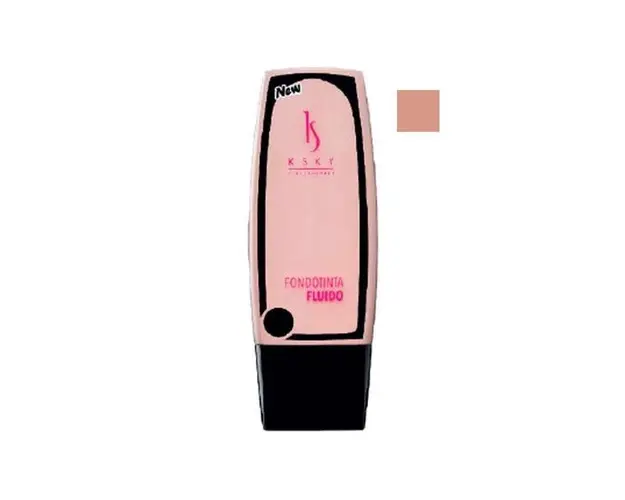 Fond de Ten Fluid KS63 KSky - Fondotinta Fluido, nuanta KS634 Beige Rose, Mareleva, 30 ml