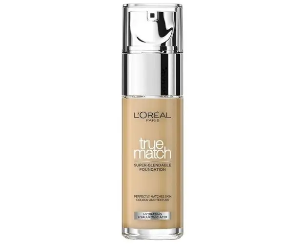 Fond de Ten Infuzat cu Acid Hialuronic - L&#039;Oreal Paris True Match, nuanta 4N Beige, 30 ml