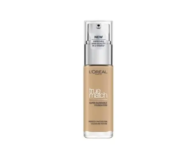 Fond de Ten - L&#039;Oreal Paris True Match Super-Blendable Foundation, nuanta 3.5N Peach Neutral Undertone, 30 ml