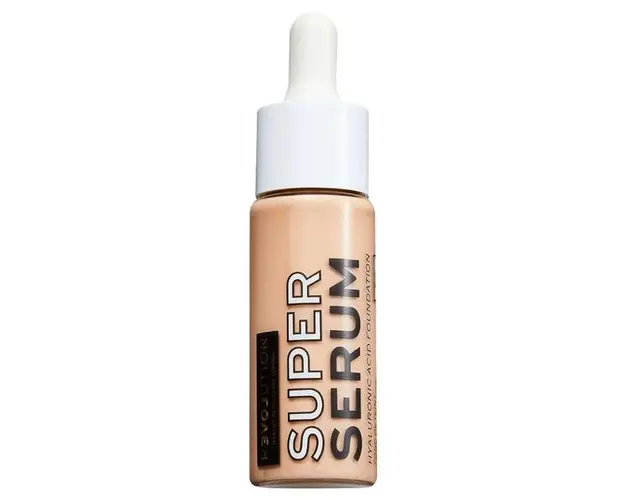 Fond de Ten - Makeup Revolution Relove Super Serum Foundation, nuanta F3, 25 ml