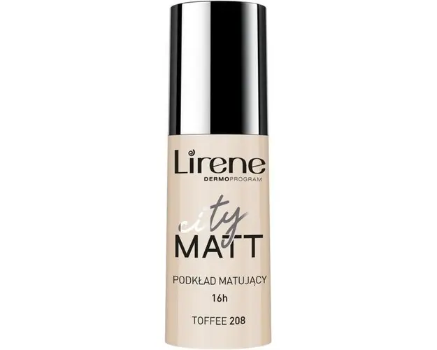 Fond de ten matifiant City Matt 208 Toffee, 30ml 
