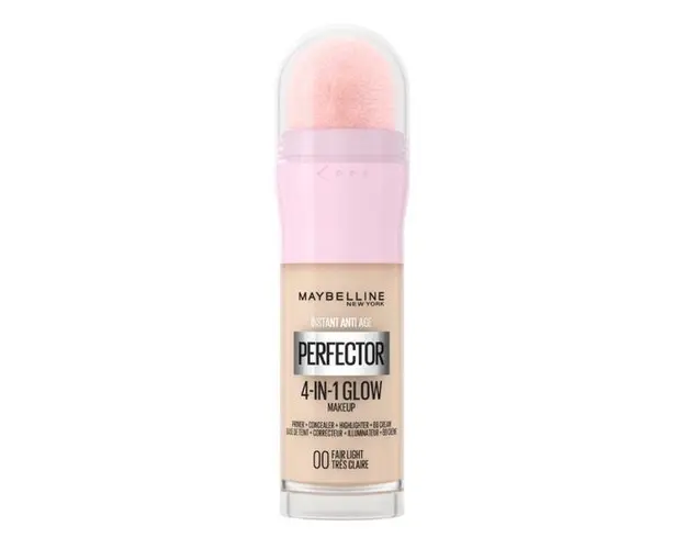 Fond de Ten Maybelline New York - Instant Anti-Age Perfector 4 in 1 Glow, nuanta 00 Fair Light, 20 ml