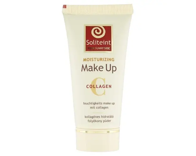 Fond de ten, pudra lichida hidratanta cu colagen nr.4 Noon Soliteint, 30 ml