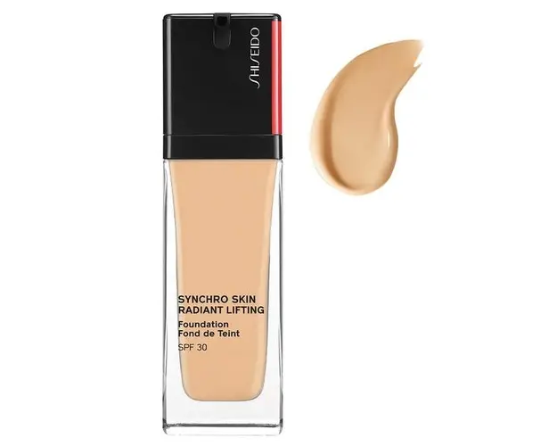 Fond de Ten Radiant - Shiseido Synchro Skin Radiant Lifting Fundation SPF 30, nuanta 160 Shell, 30 ml