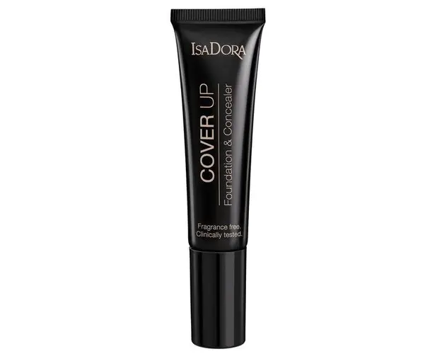 Fond de Ten si Corector - Cover Up Foundation &amp; Concealer Isadora 35 ml, nuanta 62 Nude Cover