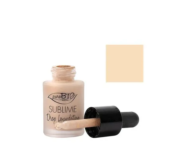 Fond de Ten Sublime Drop Foundation 01 PuroBio Cosmetics, 15ml