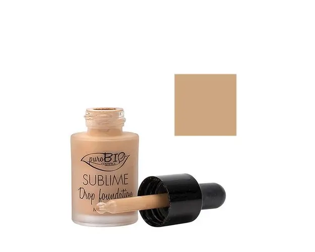 Fond de Ten Sublime Drop Foundation 03 PuroBio Cosmetics, 15ml