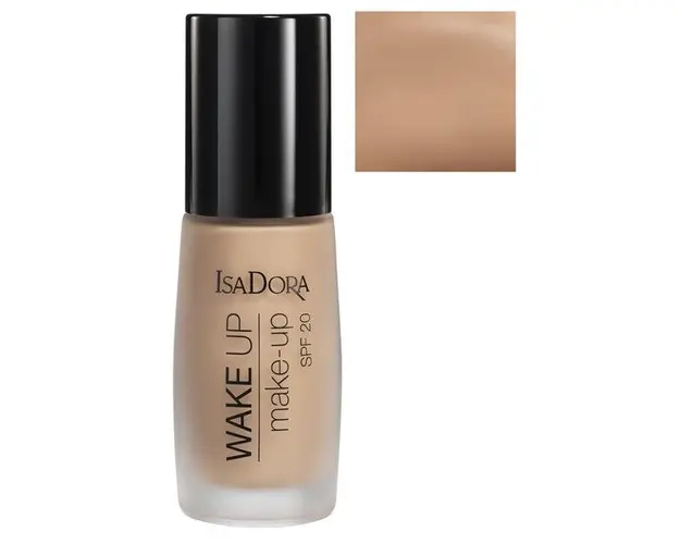 Fond de Ten - Wake Up Make-Up SPF 20 Isadora 30 ml, nuanta 08 Honey