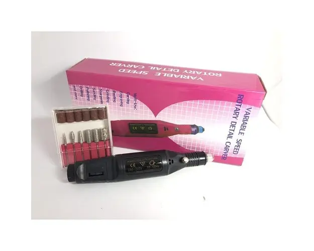 Freza electrica manichiura 15W 10000 rpm, Black