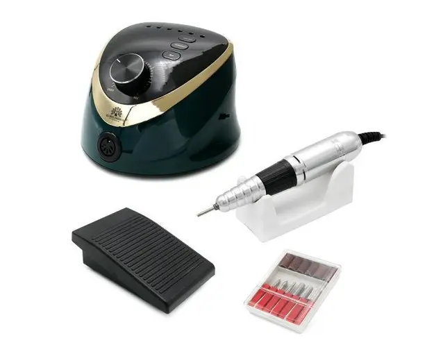 Freza Profesionala Electrica M12, Global Fashion, 68W, 35000 rpm, verde