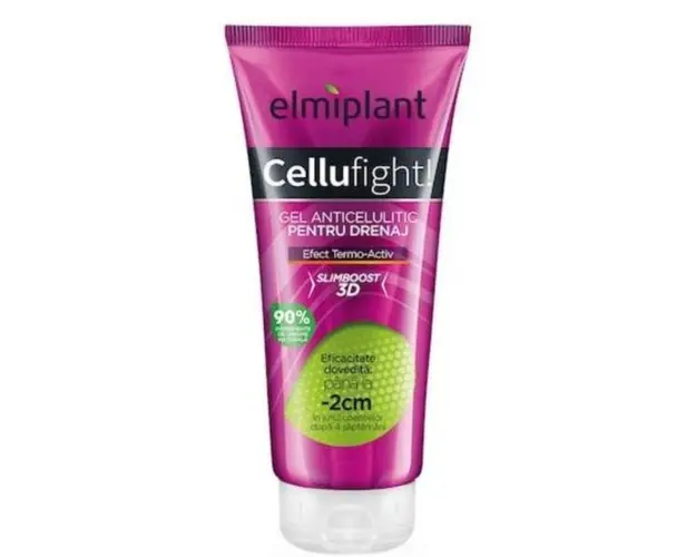 Gel anticelulitic pentru drenaj Elmiplant Cellufight, 200 ml