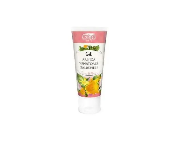 Gel Arnica, Sunatoare&amp;Galbenele Ceta, 50ml