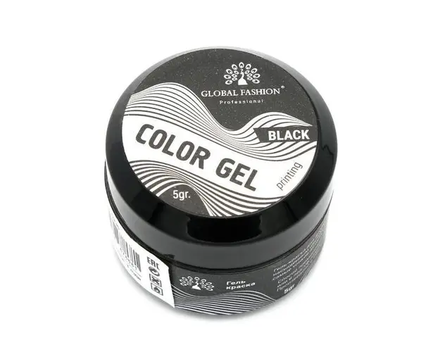 Gel color, Global Fashion, 5 gr, Negru