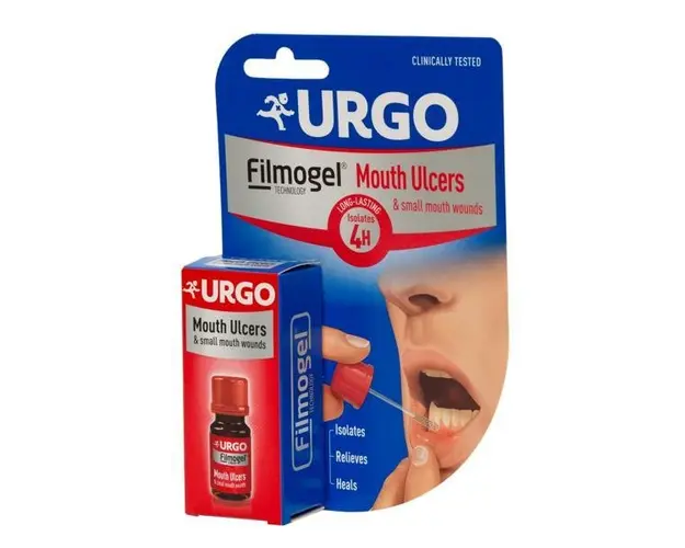 Gel anti afte si rani bucale mici Filmogel, Urgo, 6 ml