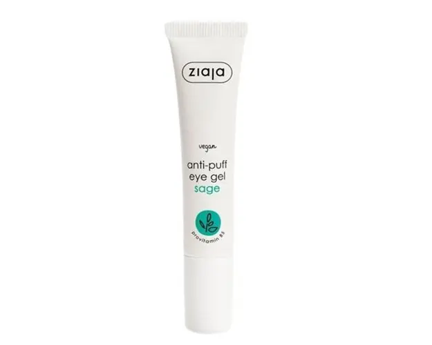 Gel Contur Ochi Anti-Pungi cu Extract de Salvie - Ziaja Anti-Puff Eye Gel Sage, 15 ml
