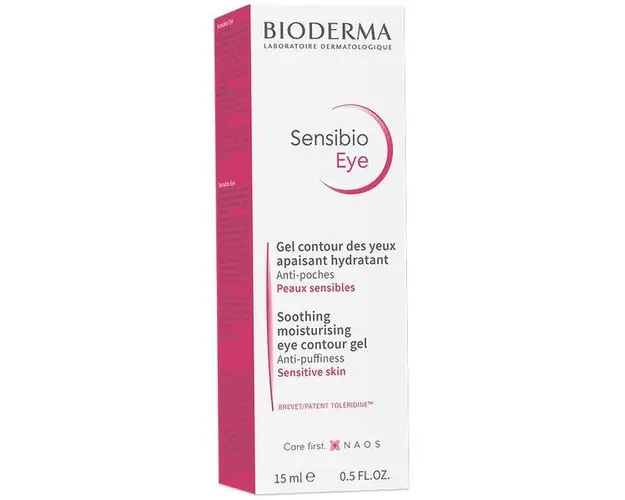 Gel contur ochi Sensibio, Bioderma, 15 ml