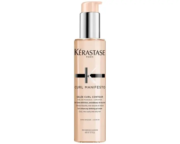 Gel-crema pentru Definirea Buclelor - Kerastase Curl Manifesto Gelee Curl Contour Curl Enhancing Defining Gel-cream for Curly, Very Curly and Coily Hair, 150 ml