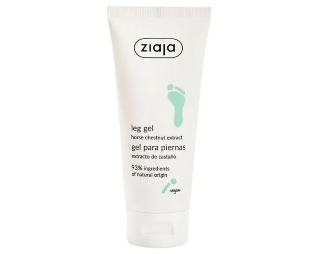 Gel cu Extract de Castane pentru Picioare - Ziaja Foot Care Leg Gel Horse Chestnut Extract, 100 ml