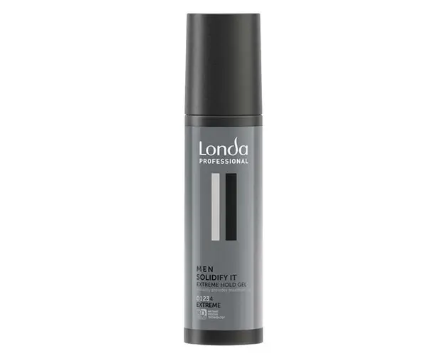 Gel cu Fixare Extrema - Londa Professional Men Solidify It Extreme Hold Gel 100 ml