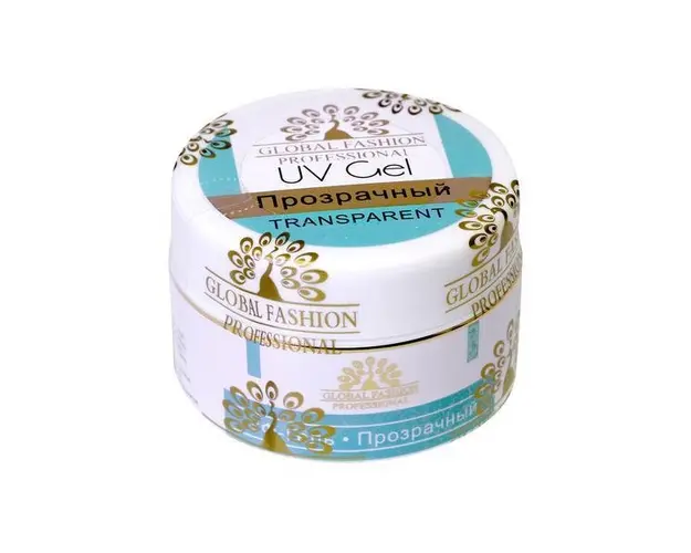 Gel de constructie pentru unghii, transparent, UV Gel Clear, 15 gr, Transparent