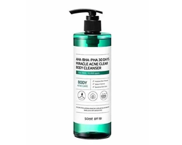 Gel de curatare pentru pielea cu probleme a corpului Aha-Bha-Pha 30 Days Miracle Acne Clear Body Cleanser, Some by Mi, 400g