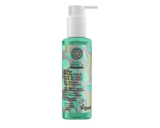 Gel de Curatare pentru Ten Gras, Acneic cu Niacinamida si Acid Lactic Polar White Birch, 145 ml